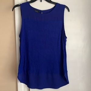 Royal blue beautiful dressy tank top.